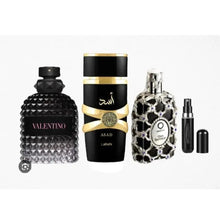 Cargar imagen en el visor de la galería, Kit 3 Perfumes Asad, Born in Roman, Oud Saffron