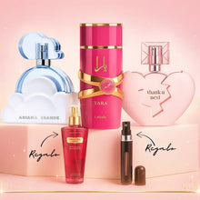 Cargar imagen en el visor de la galería, Kit 3 Perfumes Yara Candy, Cloud, Thank u Next 100ml