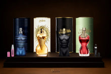 Cargar imagen en el visor de la galería, Kit 4 Perfumes Le Male Le Parfum, Divine, Ultra Male, La Belle