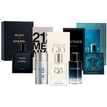 Cargar imagen en el visor de la galería, kit 5 Perfumes Acqua Di Gio, Sauvage, Bleu, 212 Nyc Men, Eros