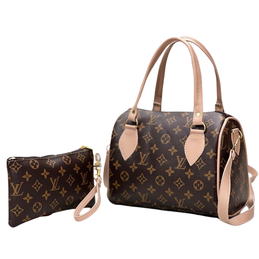 Kit Bolso y Cosmetiquera LV