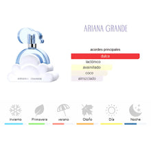 Cargar imagen en el visor de la galería, Kit 4 Perfumes Sweet Like Candy, Cloud, Cloud Pink, Thank u Next 100ml
