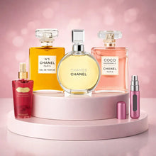 Cargar imagen en el visor de la galería, Kit 3 Perfumes Chance, Coco Mademoiselle, Número 5
