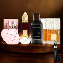 Cargar imagen en el visor de la galería, Kit 4 Perfumes Thank u Next, King, Alexandria 2, Khamrah
