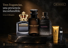Cargar imagen en el visor de la galería, Kit 3 Perfumes Ombre Nomade, Scandal Man, Born in Roma 100ml
