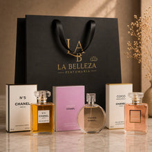 Cargar imagen en el visor de la galería, Kit 3 Perfumes Chance, Coco Mademoiselle, Número 5
